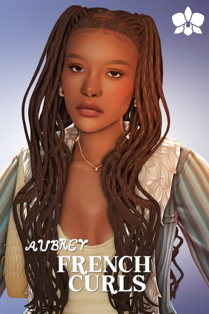 sims 4 long curly hair