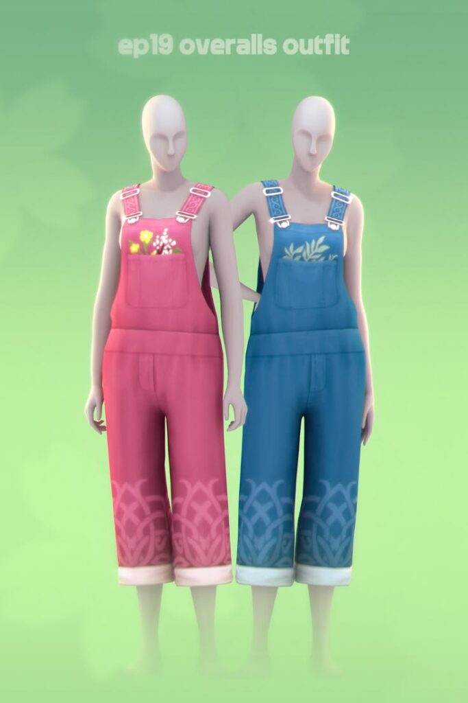 sims 4 overall outfit