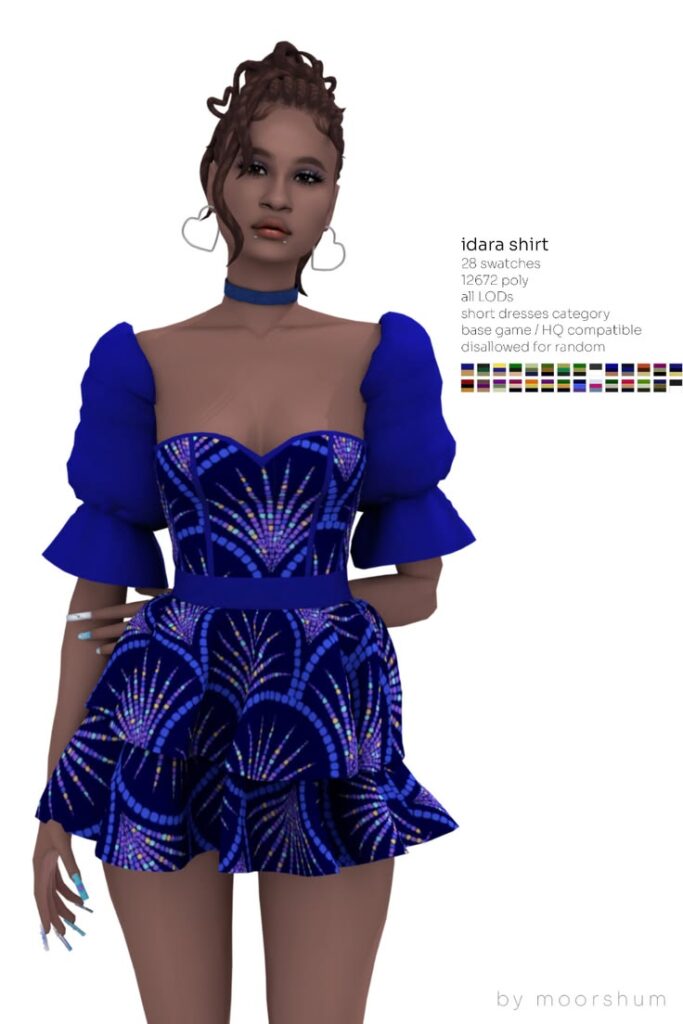 sims 4 short dress cc