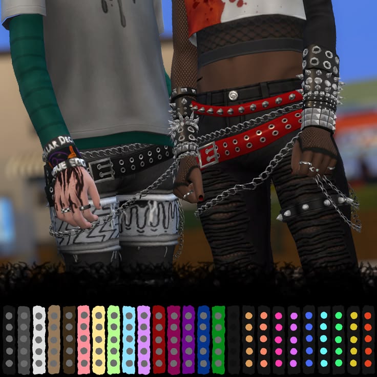 sims 4 belt accessory