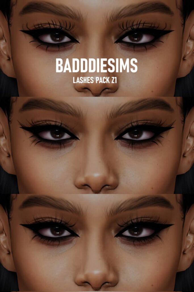 sims 4 cc eyelashes pack