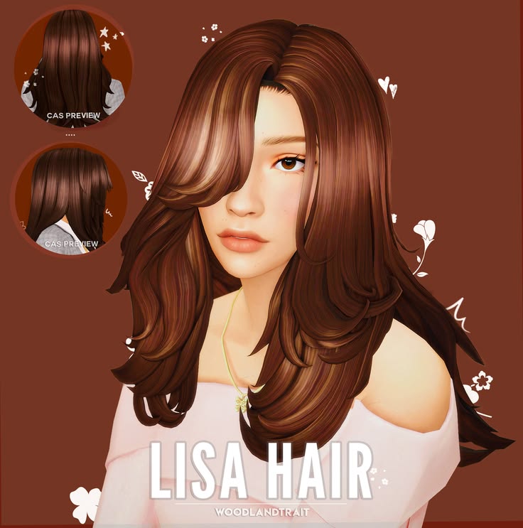 sims 4 female hair maxis match