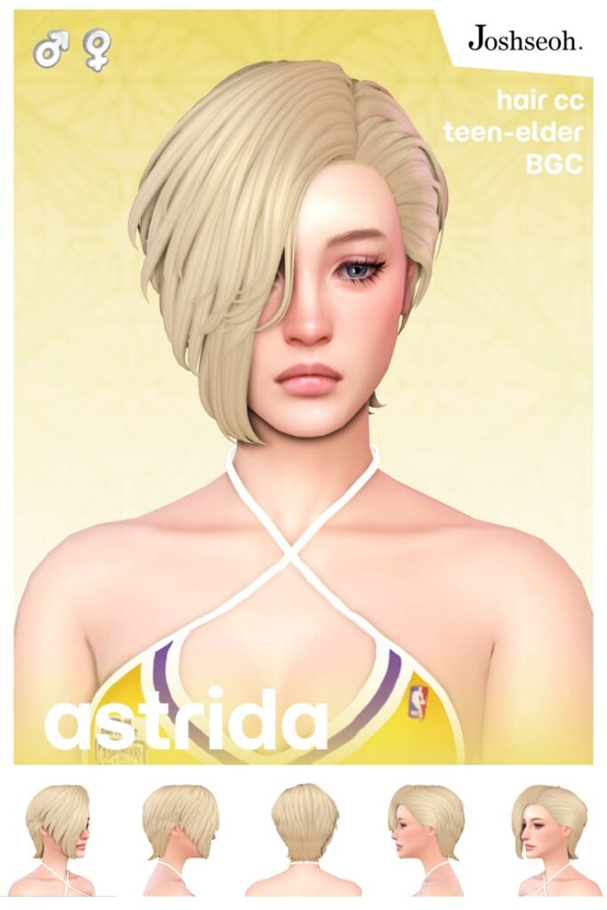 sims 4 short hair cc