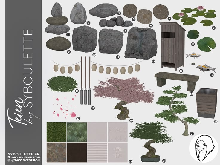 sims 4 zen garden cc