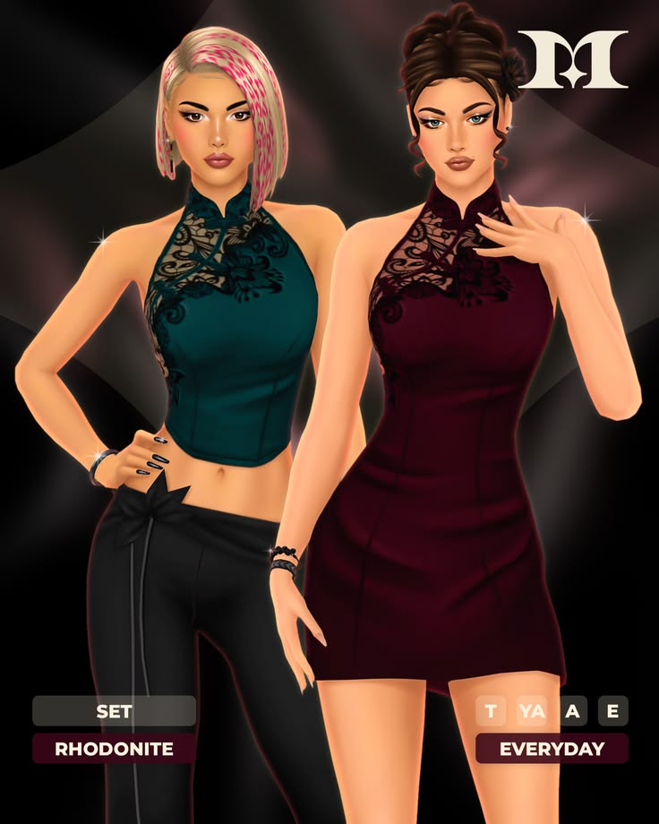 sims 4 clothes cc set