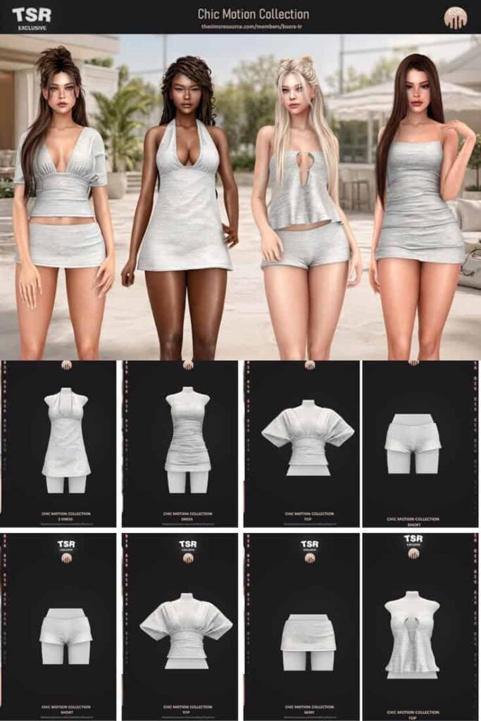 sims 4 female cc clothes pack