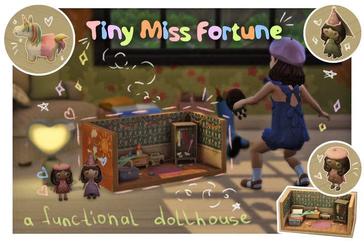 sims 4 functional dollhouse