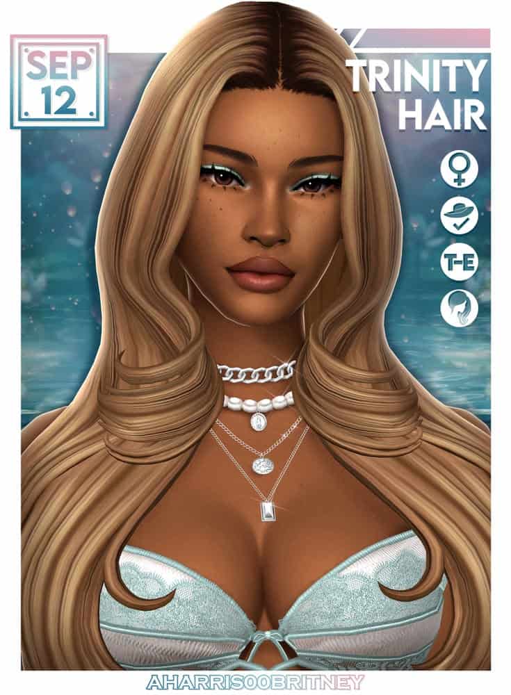 sims 4 long hairstyle