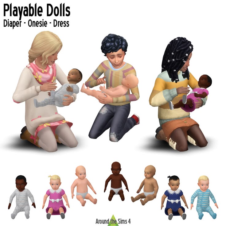 sims 4 playable dolls cc