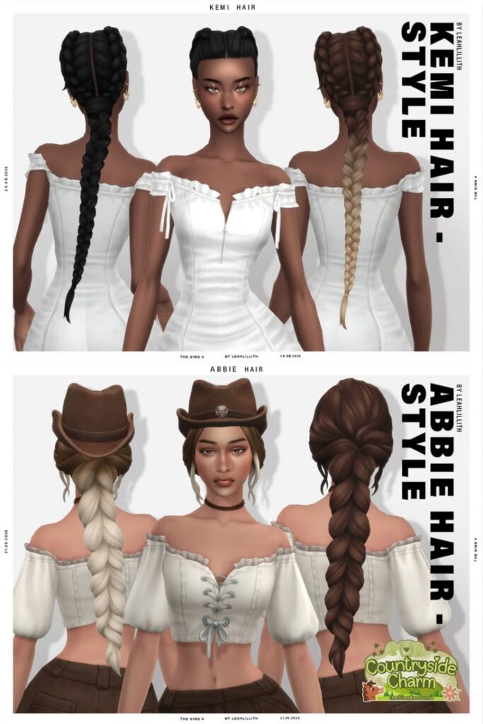 best sims 4 braids cc