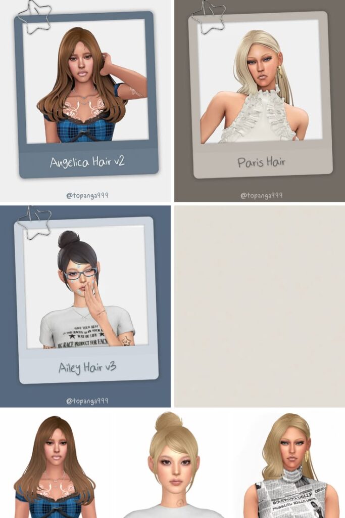 best sims 4 female hair