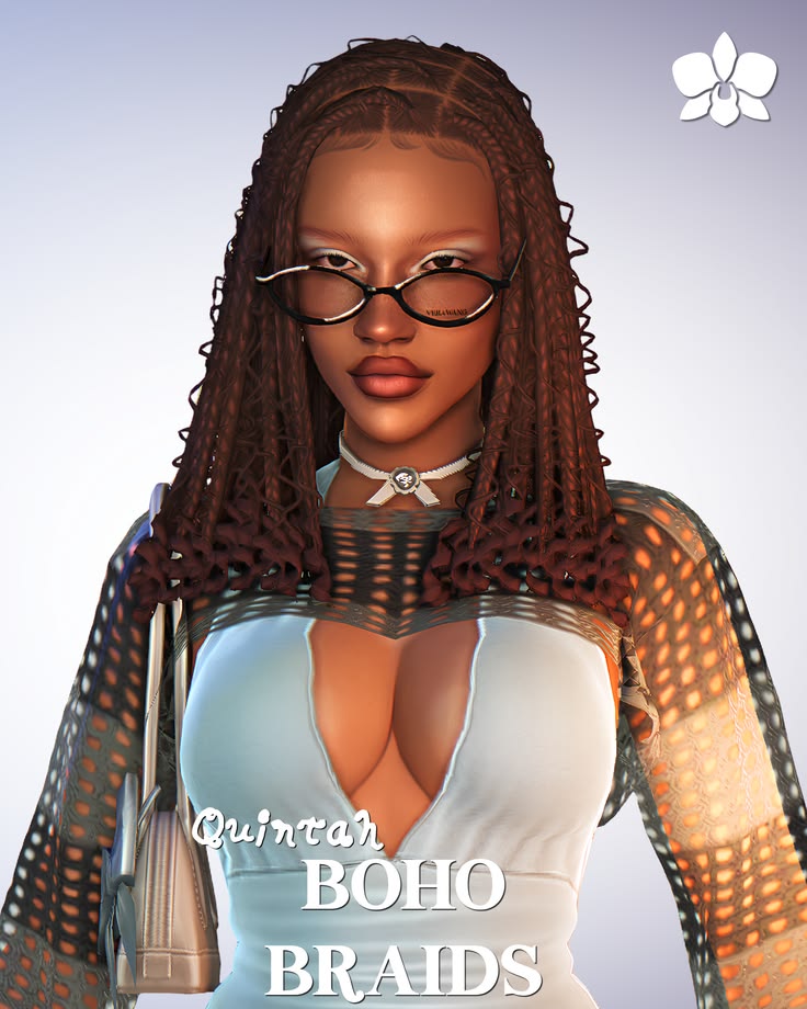 sims 4 boho braids