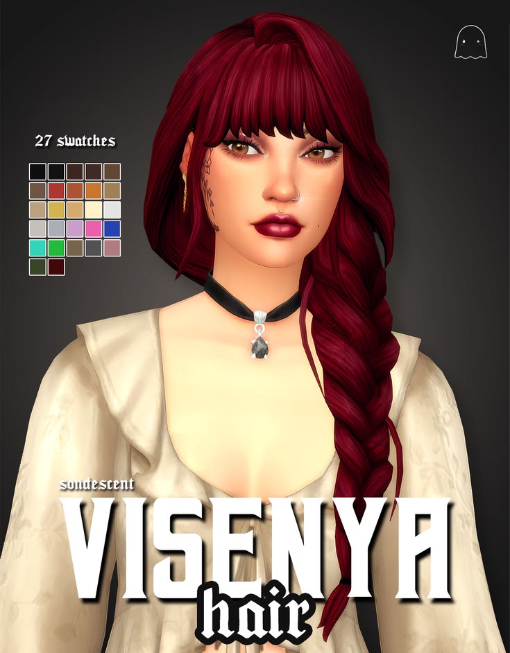 sims 4 braided cc hair