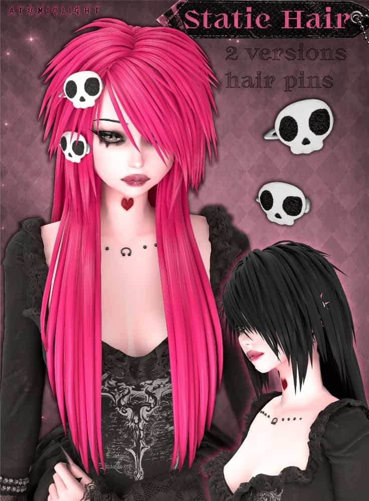 sims 4 emo hair