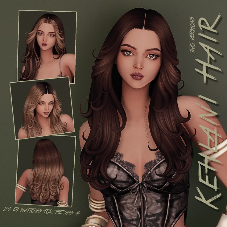 sims 4 long hair cc