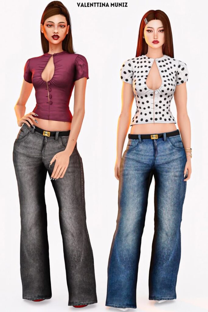 best sims 4 crop tops