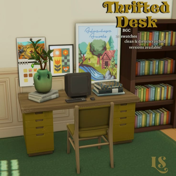 best sims 4 desk cc