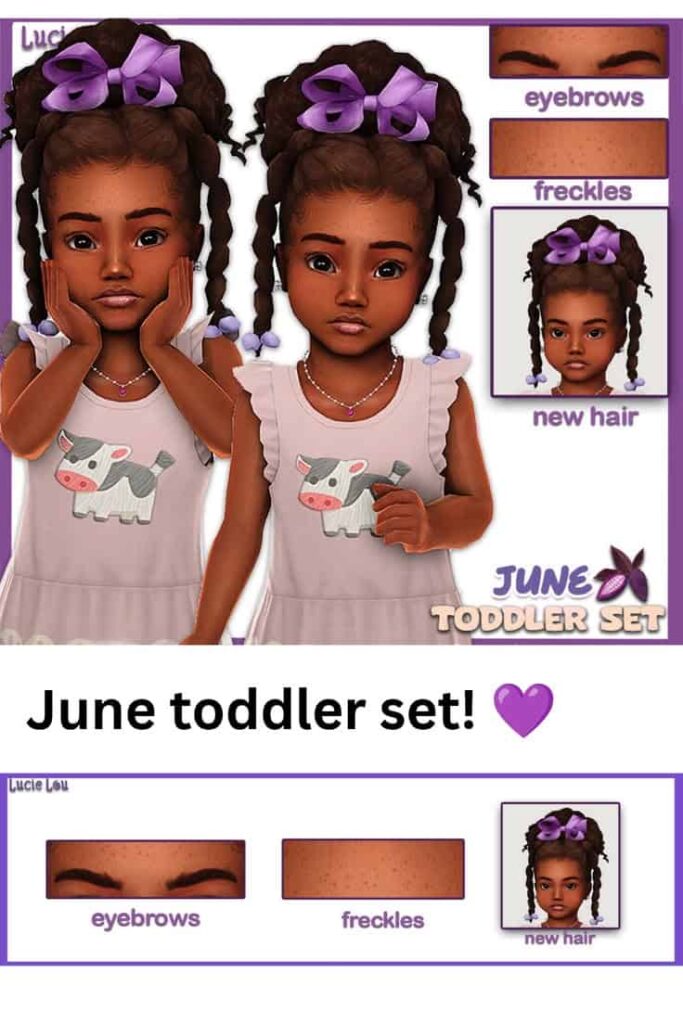 best sims 4 toddler cc set
