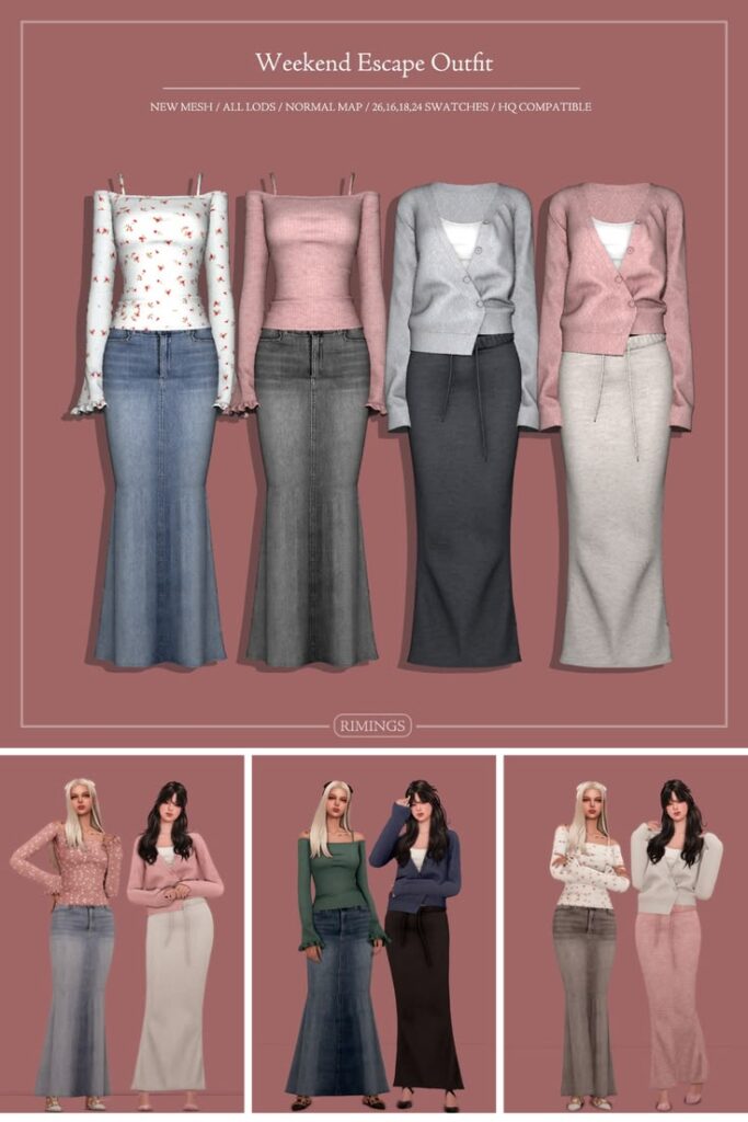 sims 4 outfit cc