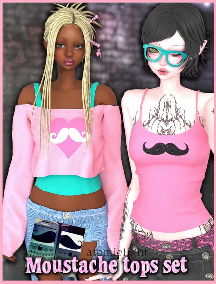 sims 4 tops cc set
