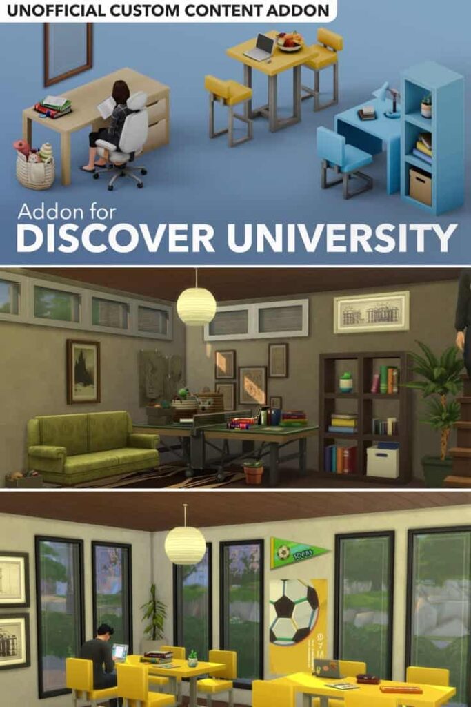 sims 4 university cc